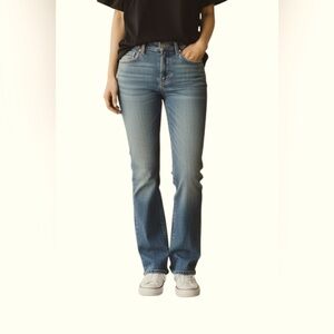 Agolde Light Blue Bootcut Jeans